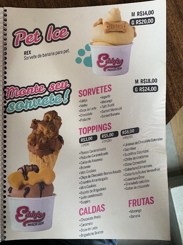 Eddy's - American Cream - Açaiteria e Sorveteria em Batel, Curitiba/PR - Foto 5
