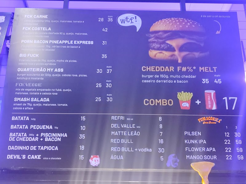 Whatafuck - Hamburgueria em Centro, Curitiba/PR - Foto 5