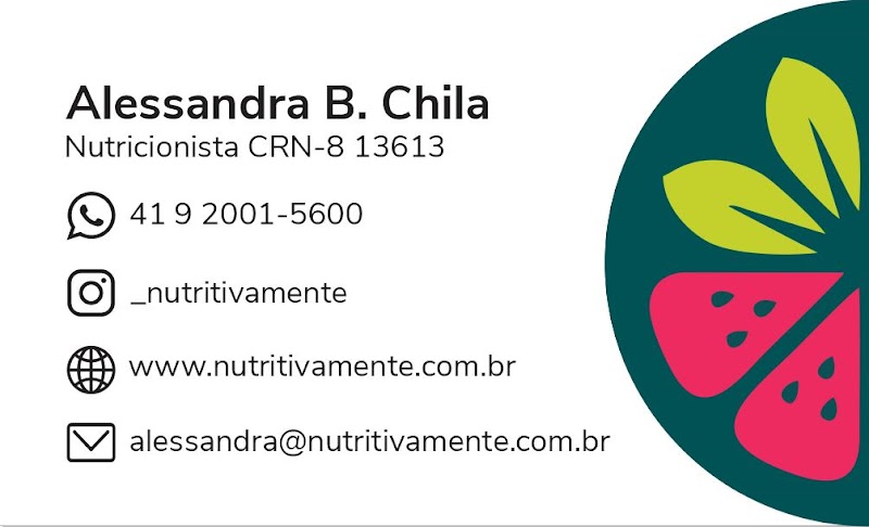 Alessandra B. Chila - Nutricionista em Centro, Curitiba/PR - Foto 5