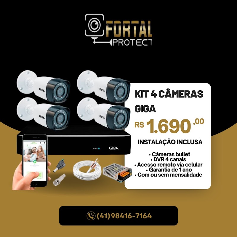 Foto 6 de Fortal Protect Segurança Eletrônica