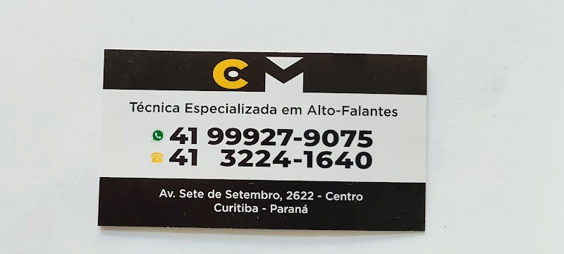 CM Alto Falantes - Som e Acessórios Automotivos em Centro, Curitiba/PR - Foto 4